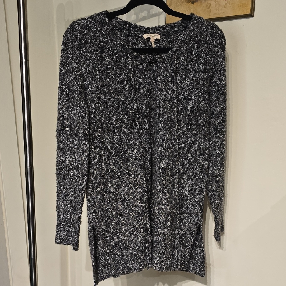 Rebecca Taylor Black and White Cardigan, Size S [B1]